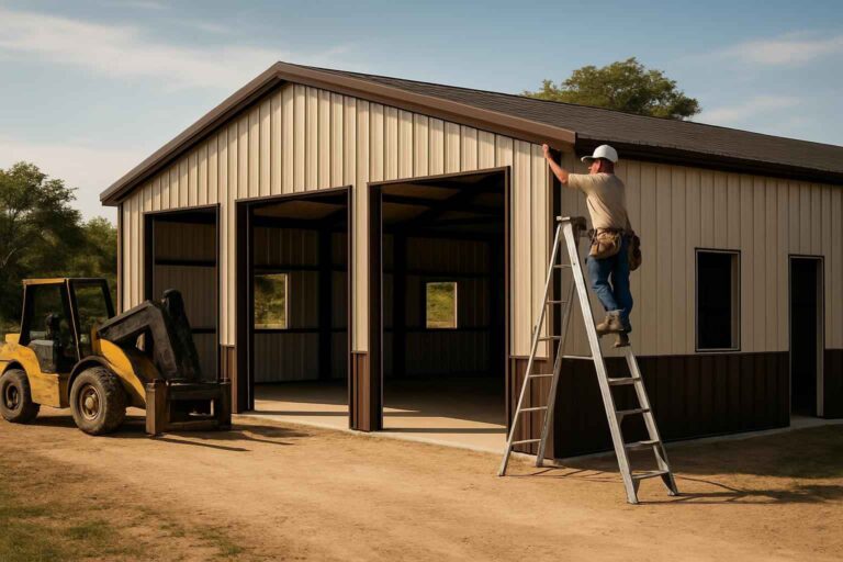 metal building construction company in kendalia tx