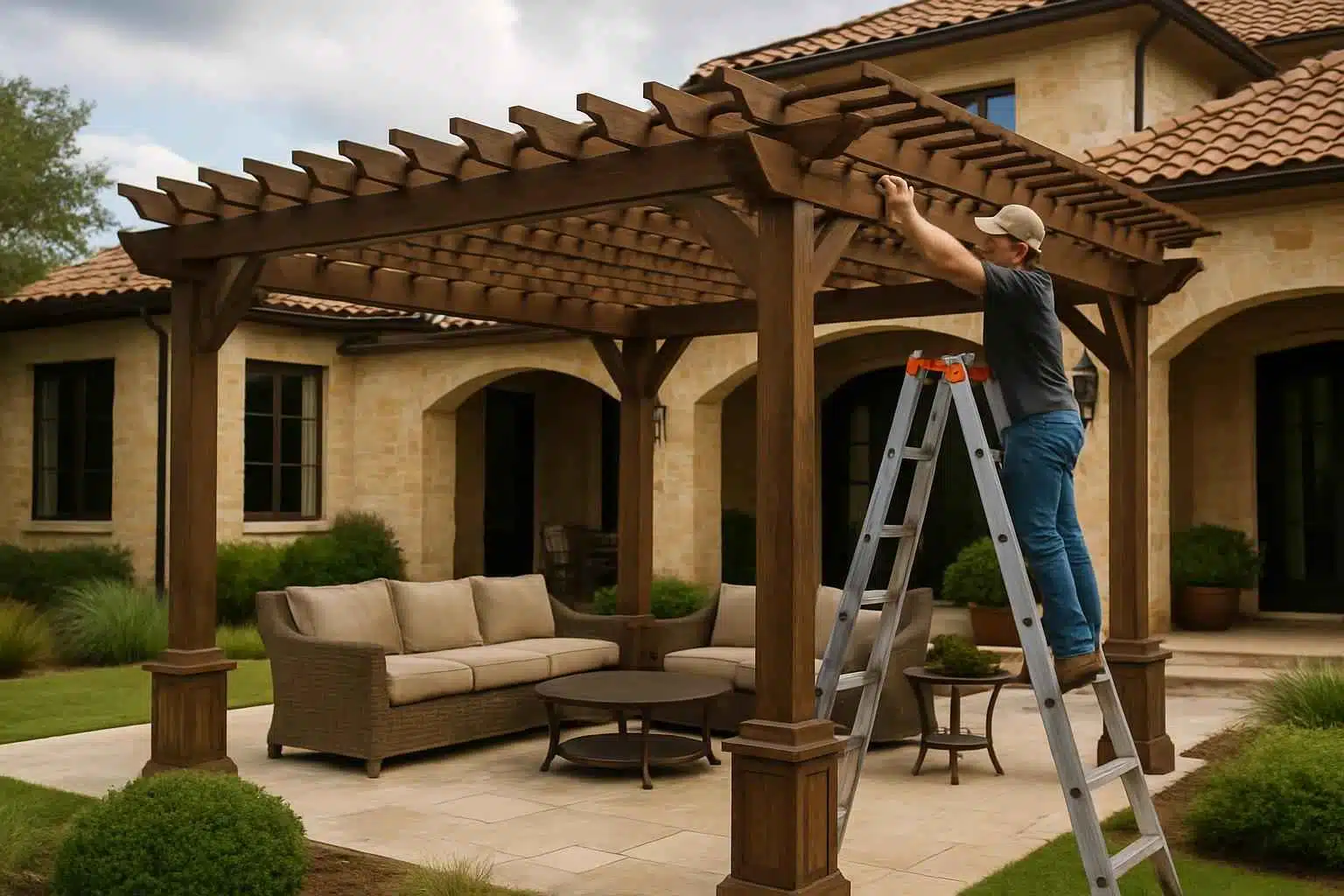 pergola repair service in blanco tx