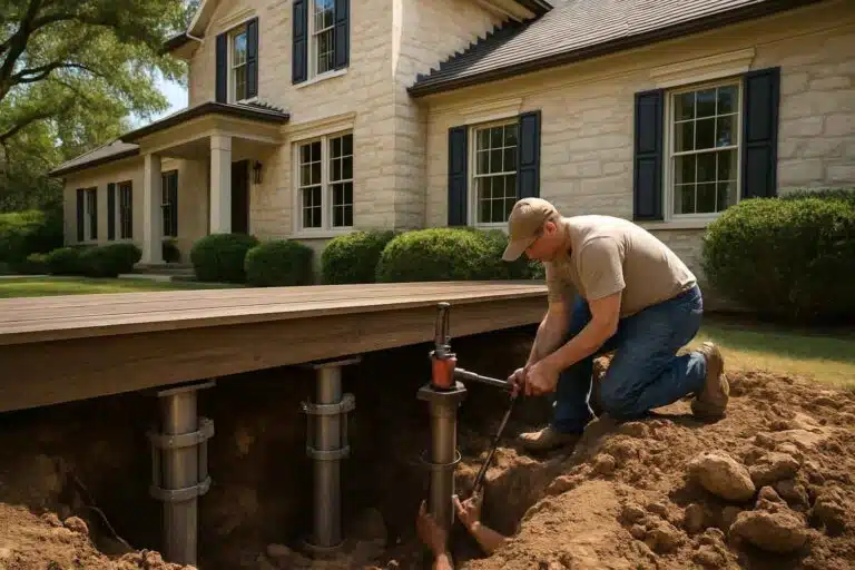 pier beam repair service in hunt tx