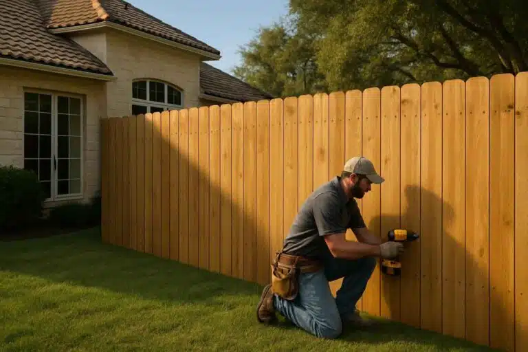 Fence Installation Contractor In Boerne TX privacy fence installer in boerne tx