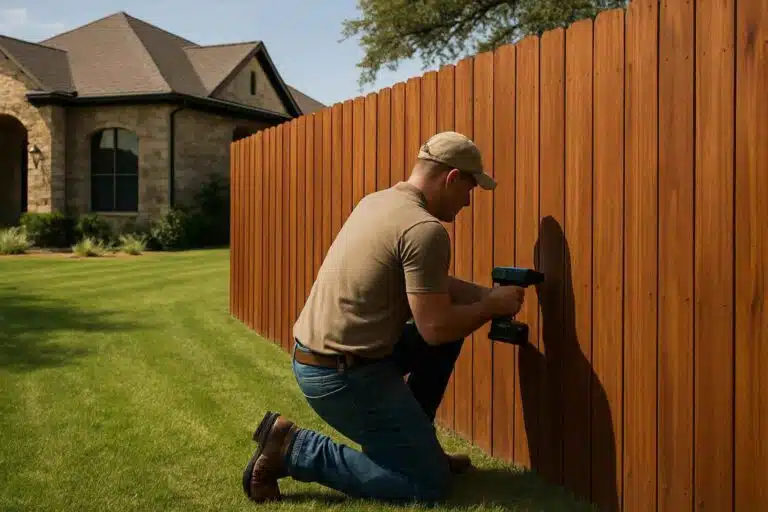 Fence Installation Contractor In Round Mountain TX privacy fence installer in round mountain tx