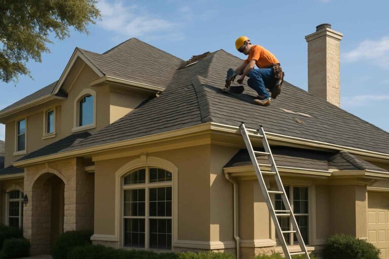 roof replacement company in round mountain tx