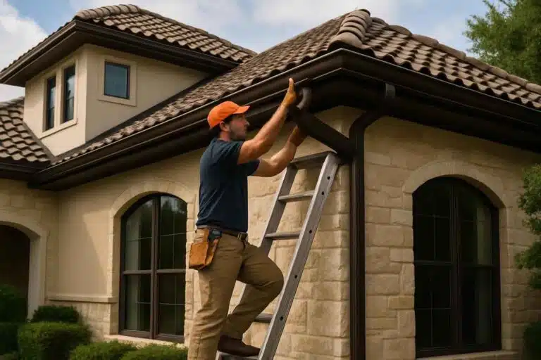 Gutter Installation Contractor In Cypress Mill TX seamless gutter installer in cypress mill tx