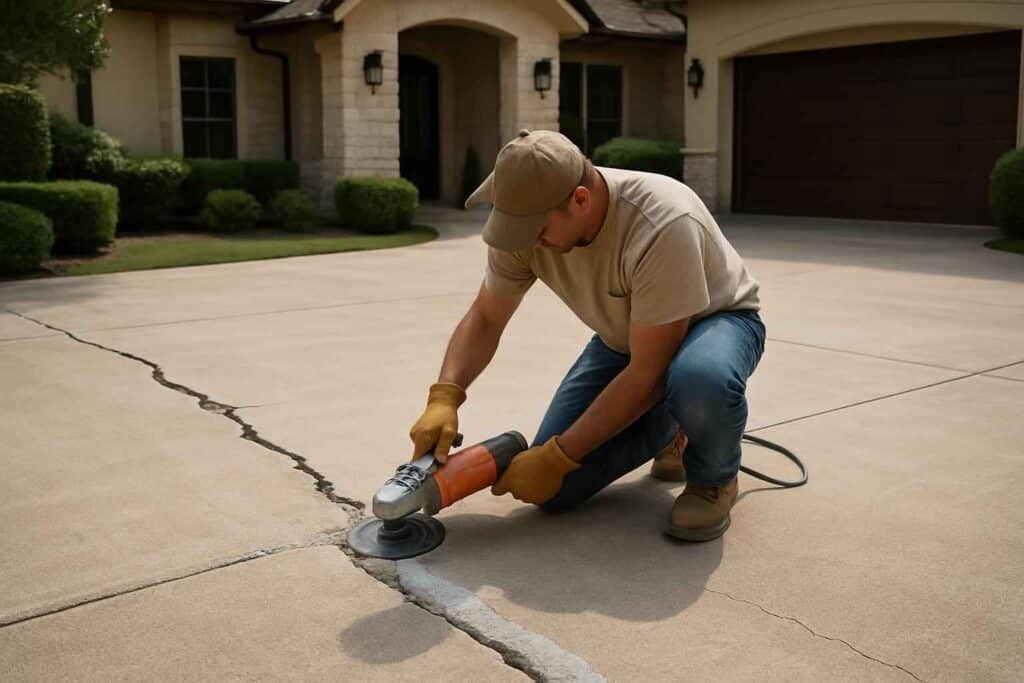 slab crack repair service in boerne tx