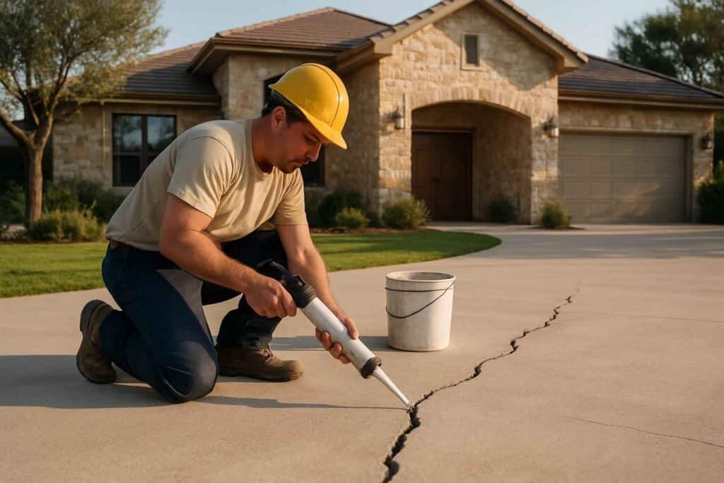 slab crack repair service in mountain home tx