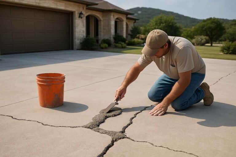 Concrete Repair Contractor In Round Mountain TX slab crack repair service in round mountain tx