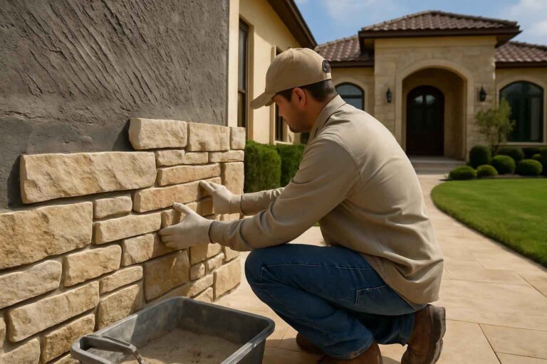 Stone Contractor In Boerne TX stone veneer installation service in boerne tx