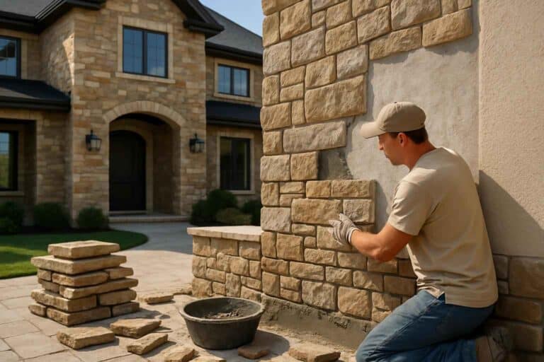 stone veneer installation service in mountain home tx