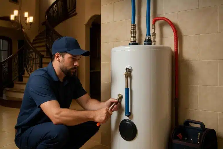 Plumbing Contractor In Kendalia TX water heater installation service in kendalia tx