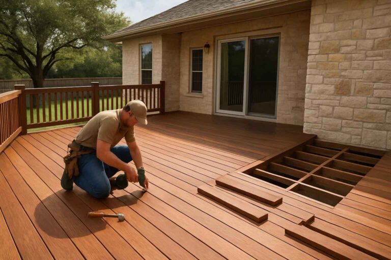 Deck Construction Contractor In Cypress Mill TX wood deck builder in cypress mill tx