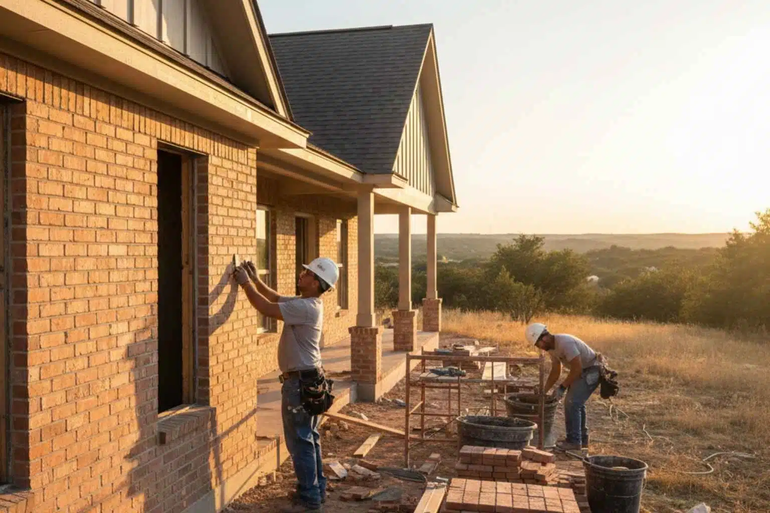 Brick Veneer Installation Service in Mason TX