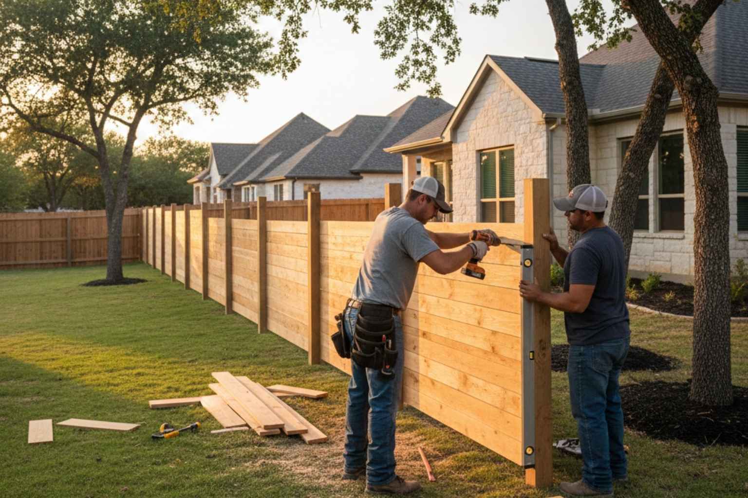 Cedar Fence Contractor In Cottonwood Shores TX