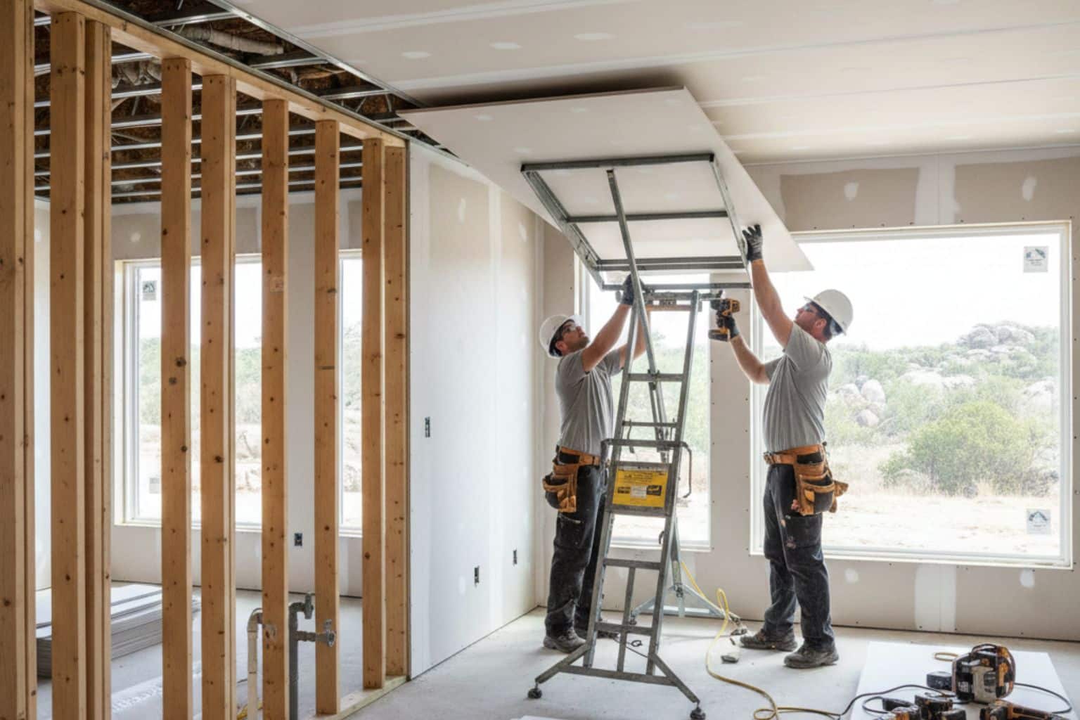 Ceiling Drywall Installation In Granite Shoals TX