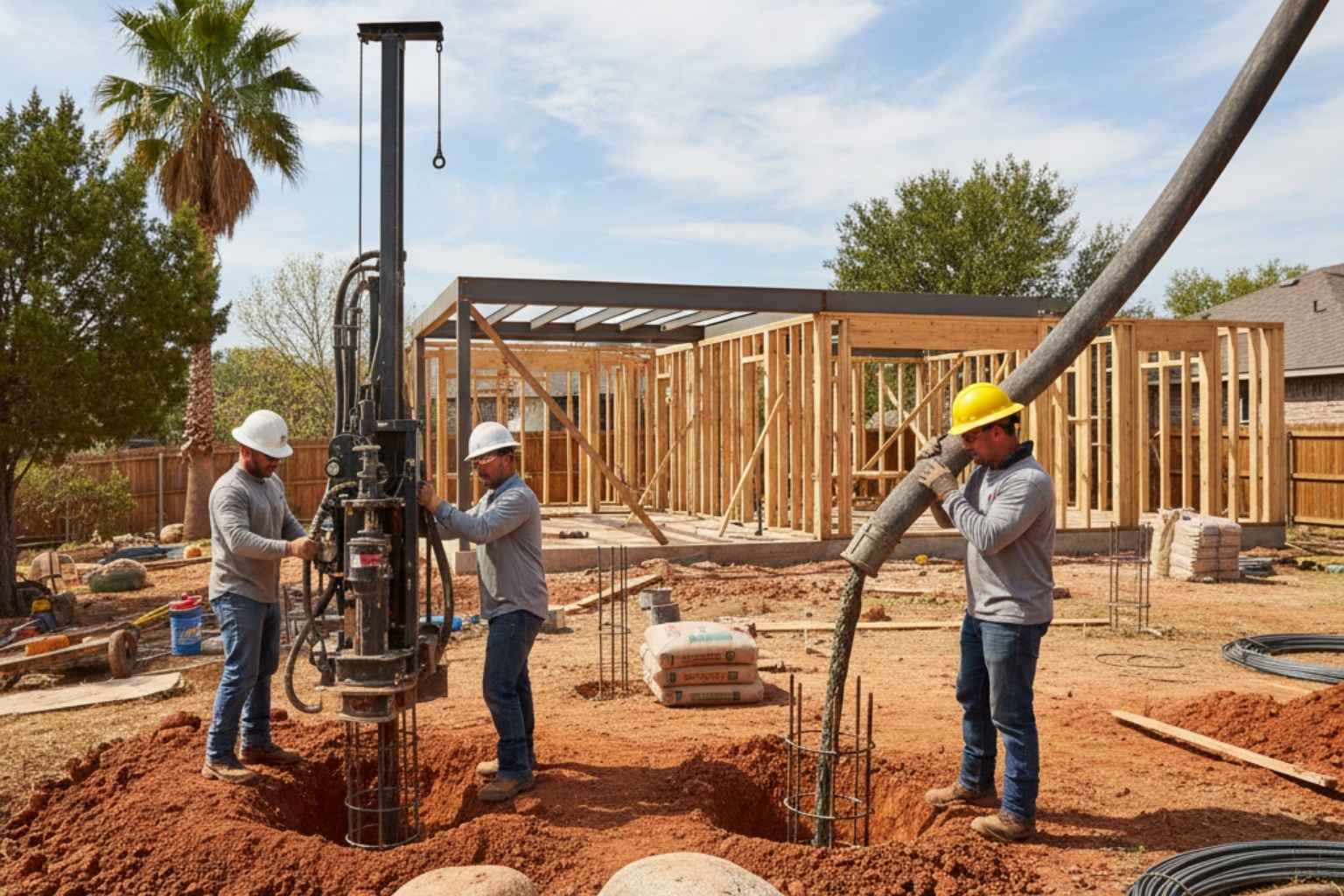 Concrete Pier Installation Contractor In Horseshoe Bay TX