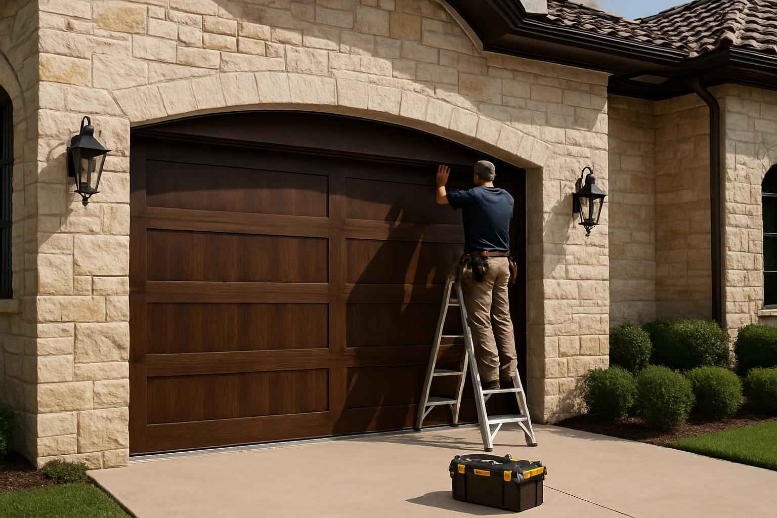 Garage Door Installation Contractor In Kingsland TX Custom Garage Door Installation in Kingsland TX