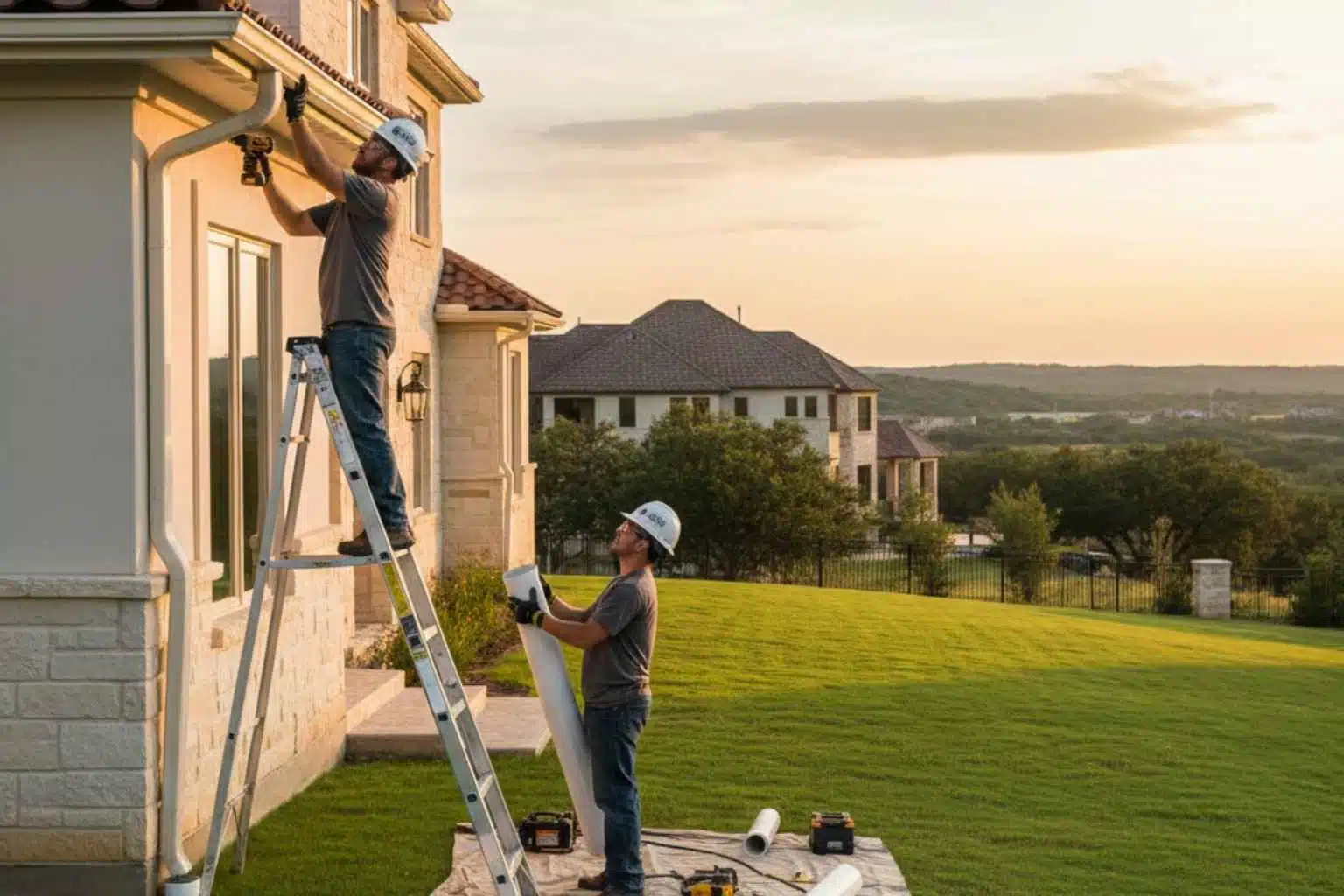 Downspout Installation Service In Horseshoe Bay TX