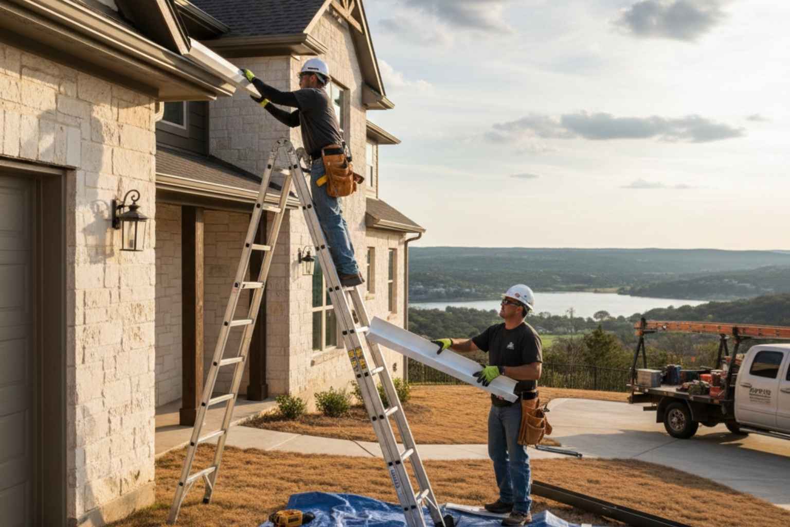 Gutter Replacement Service In Horseshoe Bay TX
