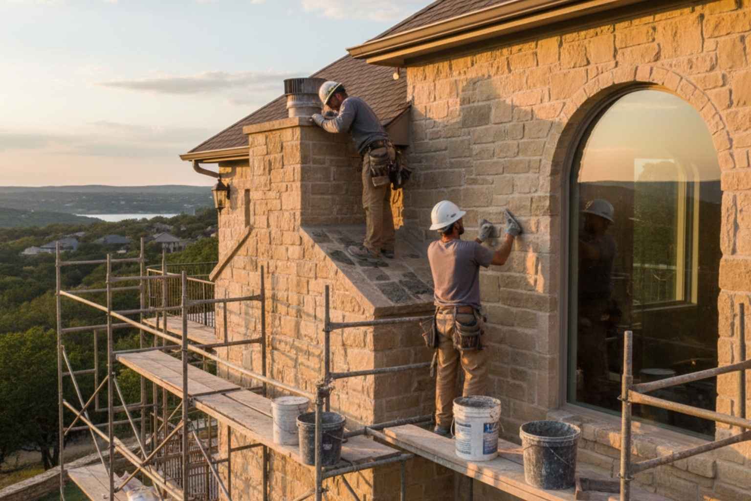 Masonry Contractor In Horseshoe Bay TX Masonry Repointing Service In Horseshoe Bay TX