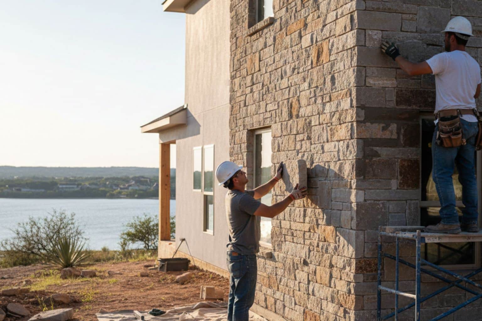 Natural Stone Siding Contractor in Granite Shoals TX
