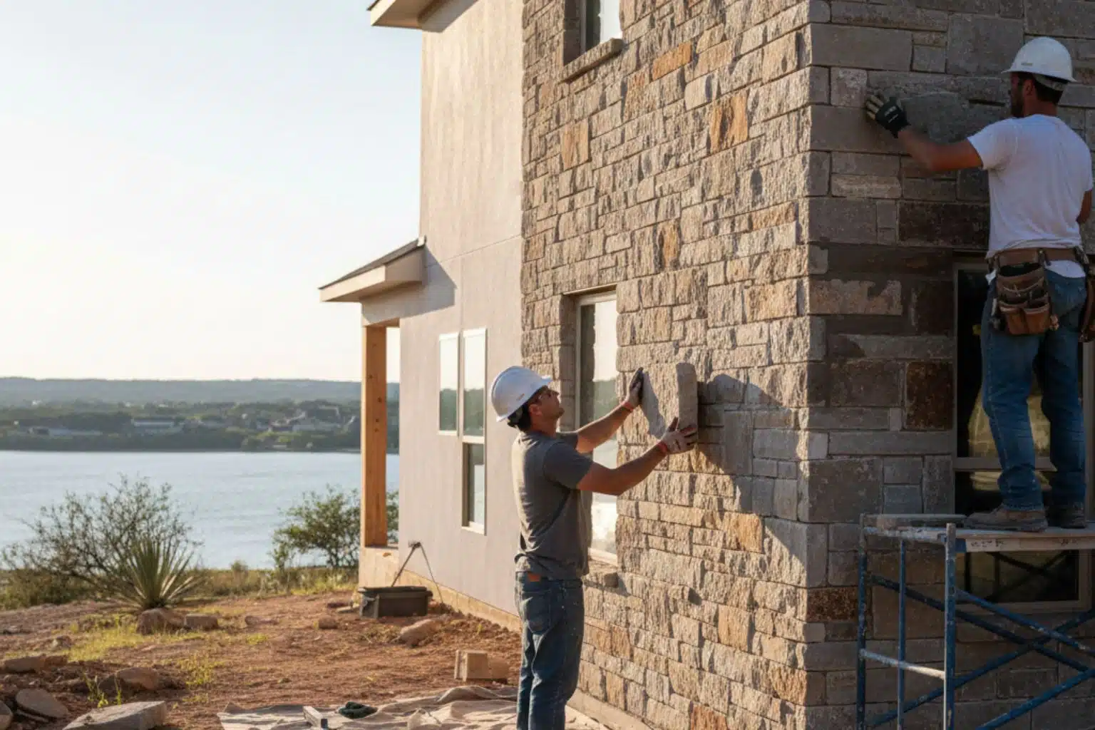 Natural Stone Siding Contractor in Granite Shoals TX