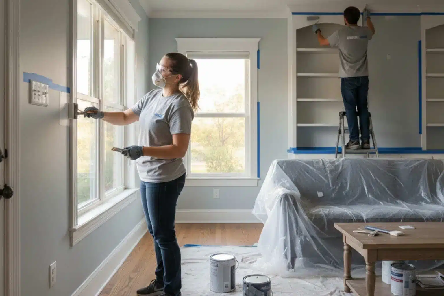 Painting Contractor In Pontotoc TX Paint Touch Up Service in Pontotoc TX