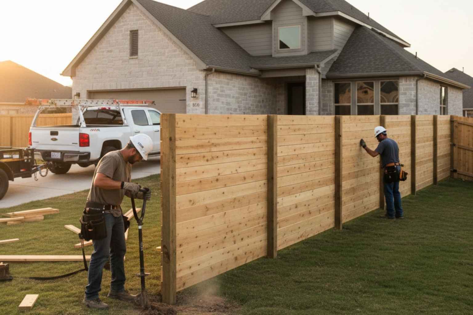 Privacy Fence Installer In Cottonwood Shores TX