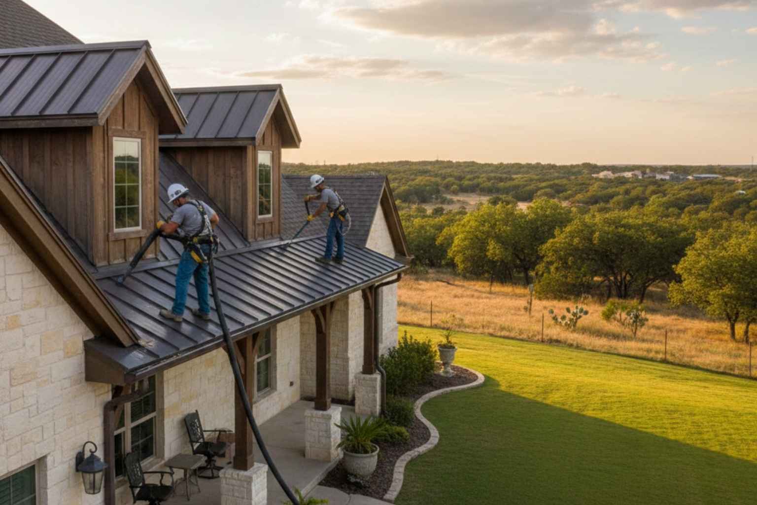 Gutter Installation Contractor In Pipe Creek TX Rain Gutter Cleaning Service In Pipe Creek TX
