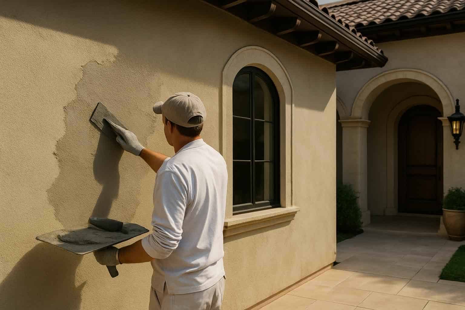 Stucco Recoat Service in Llano TX