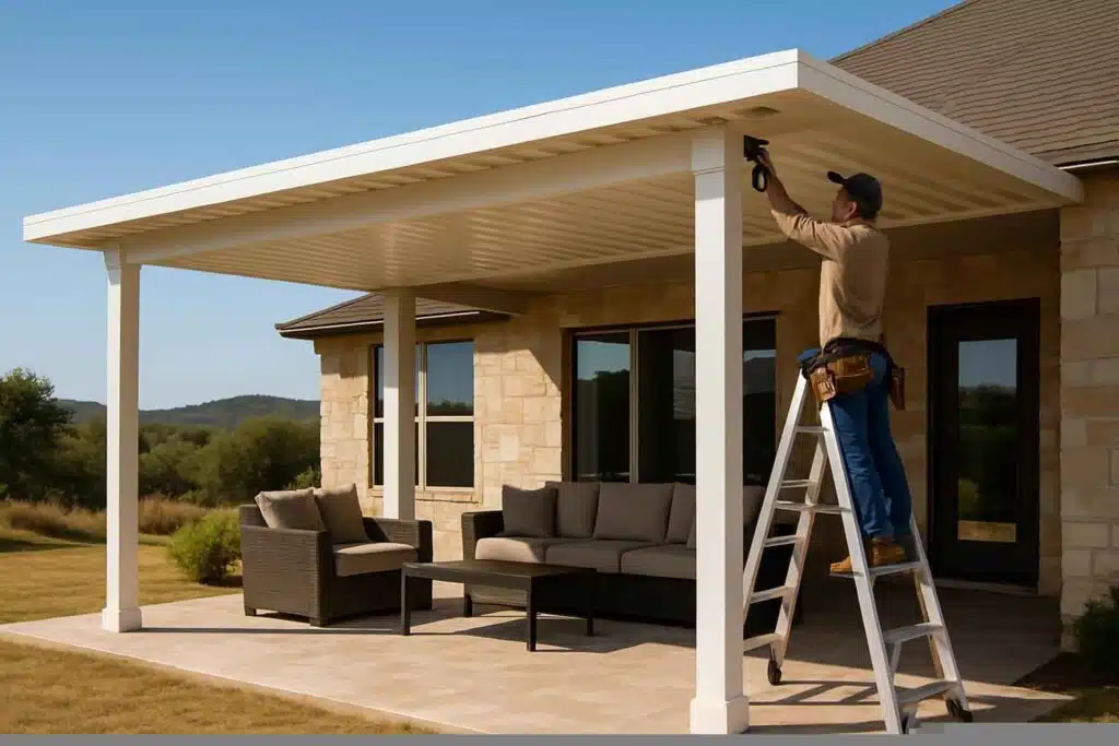 Aluminum Patio Cover Installer In Llano Tx