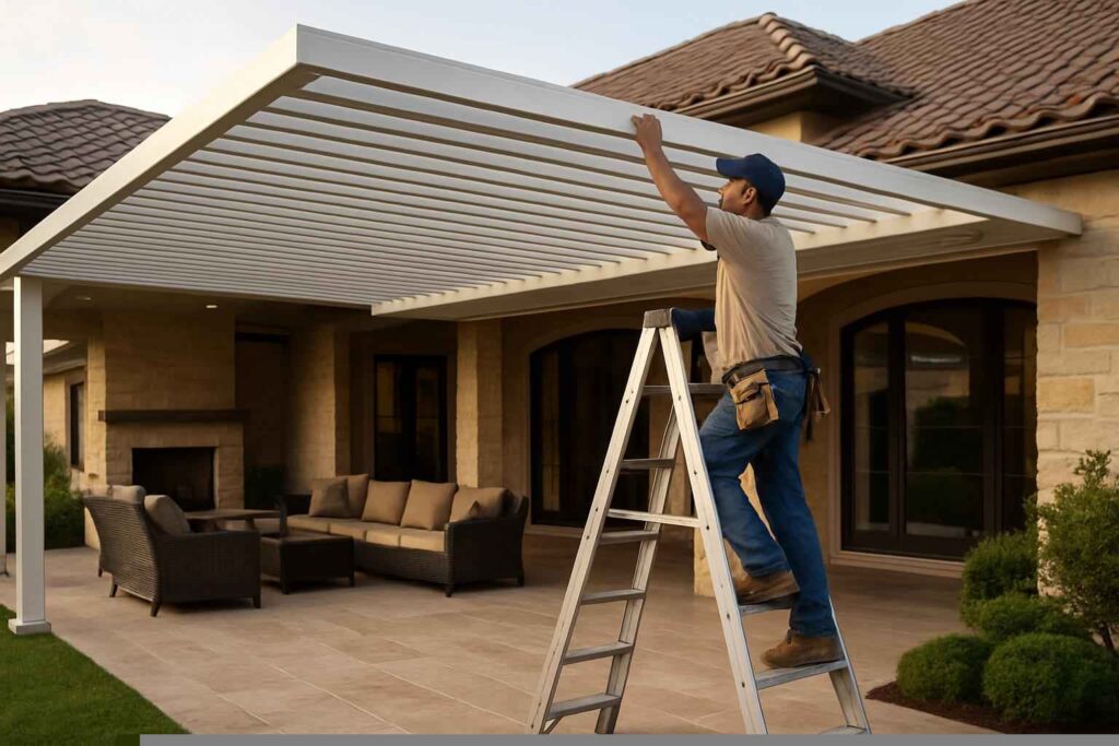 Aluminum Patio Cover Installer In Mason TX