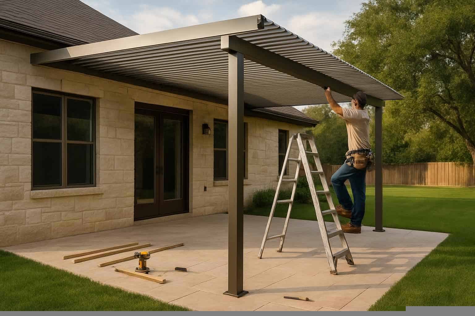 Aluminum Patio Cover Installer in Pontotoc TX