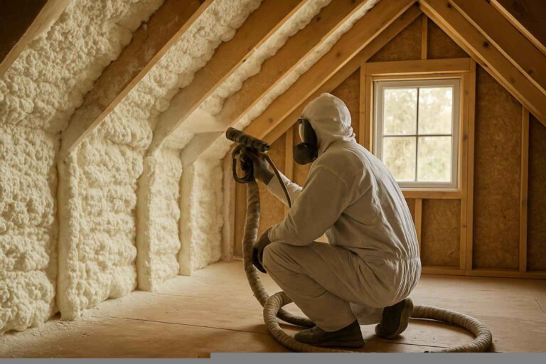 Attic Spray Foam Installer in Cottonwood Shores TX