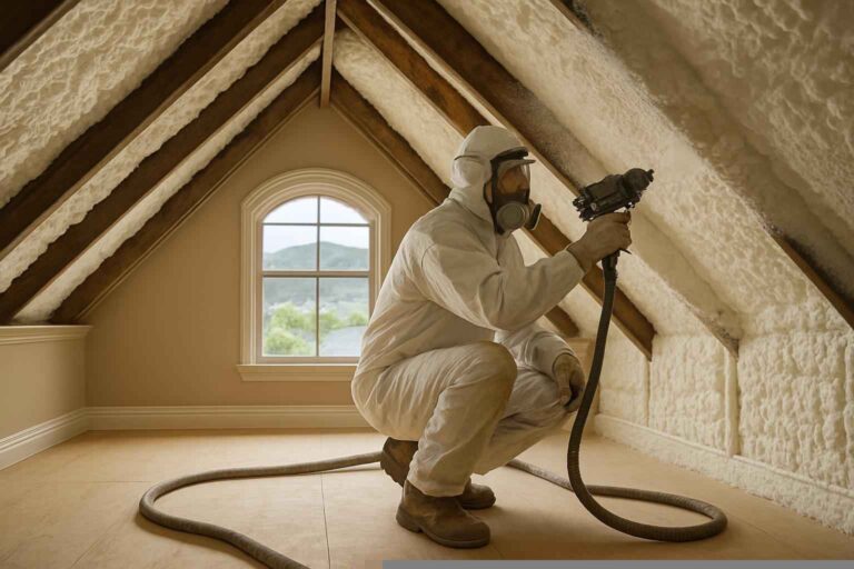attic spray foam installer in horseshoe bay tx