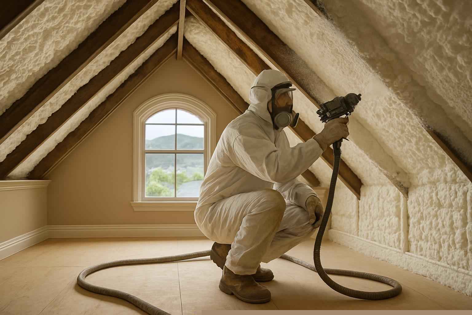 Spray Foam Insulation Contractor In Horseshoe Bay TX Attic Spray Foam Installer in Horseshoe Bay TX