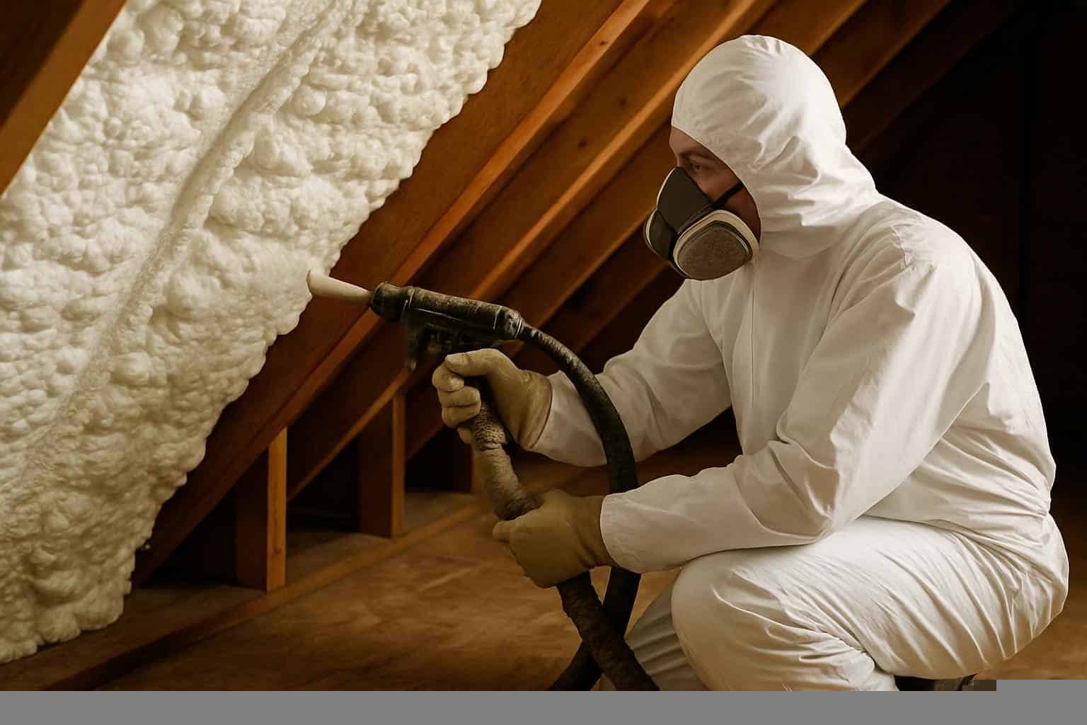 Attic Spray Foam Installer in Mason TX