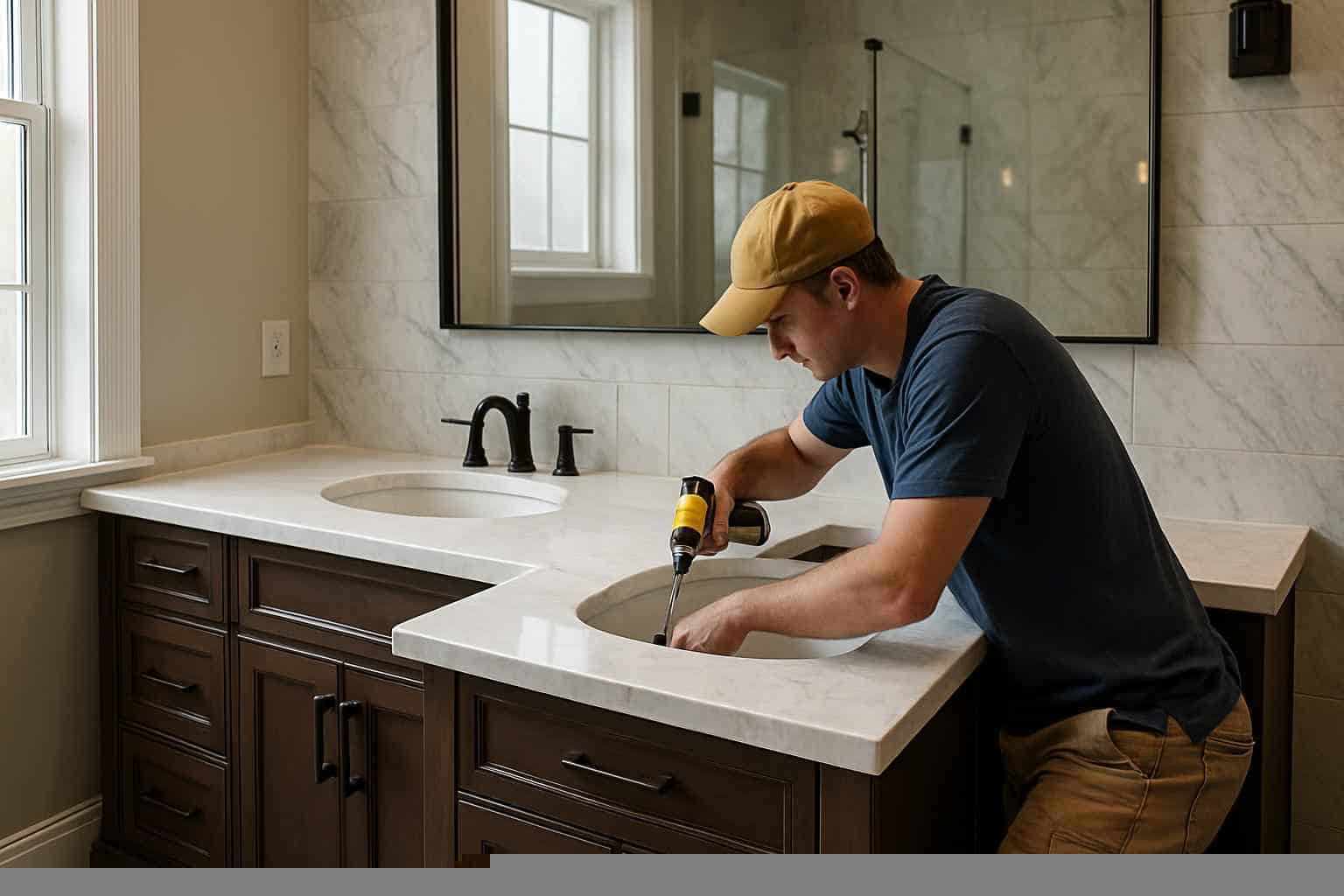 Bathroom Vanity Installation Service in Cottonwood Shores TX