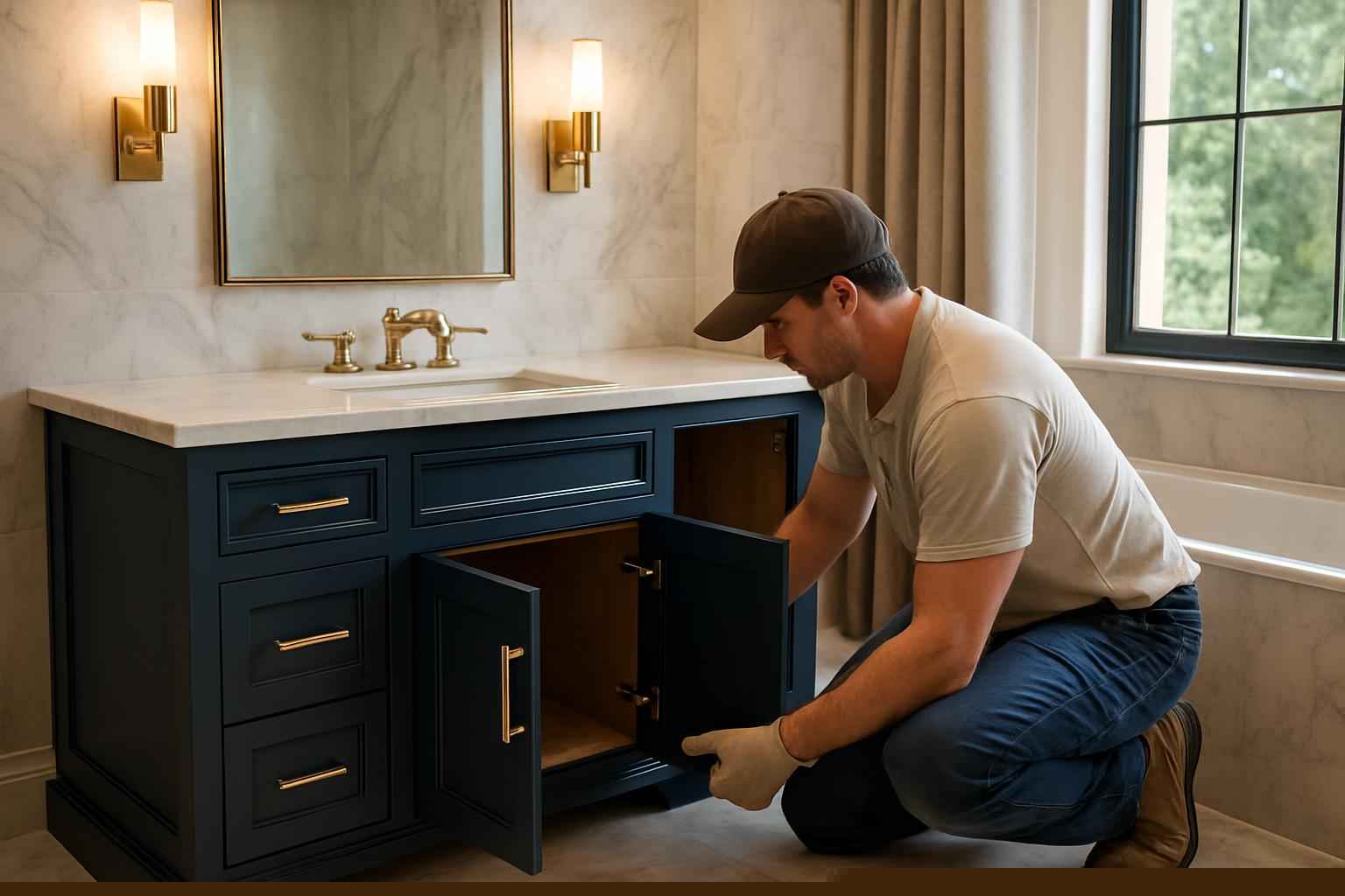 Bathroom Vanity Installation Service in Horseshoe Bay TX