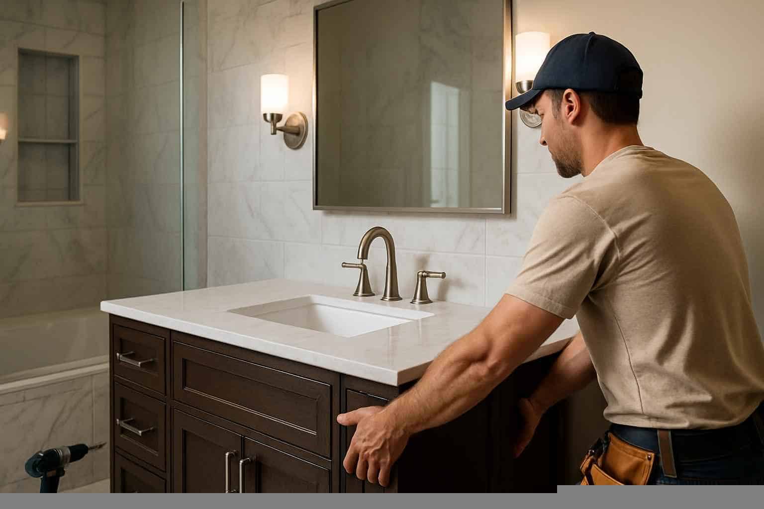 Bathroom Vanity Installation Service in Medina TX