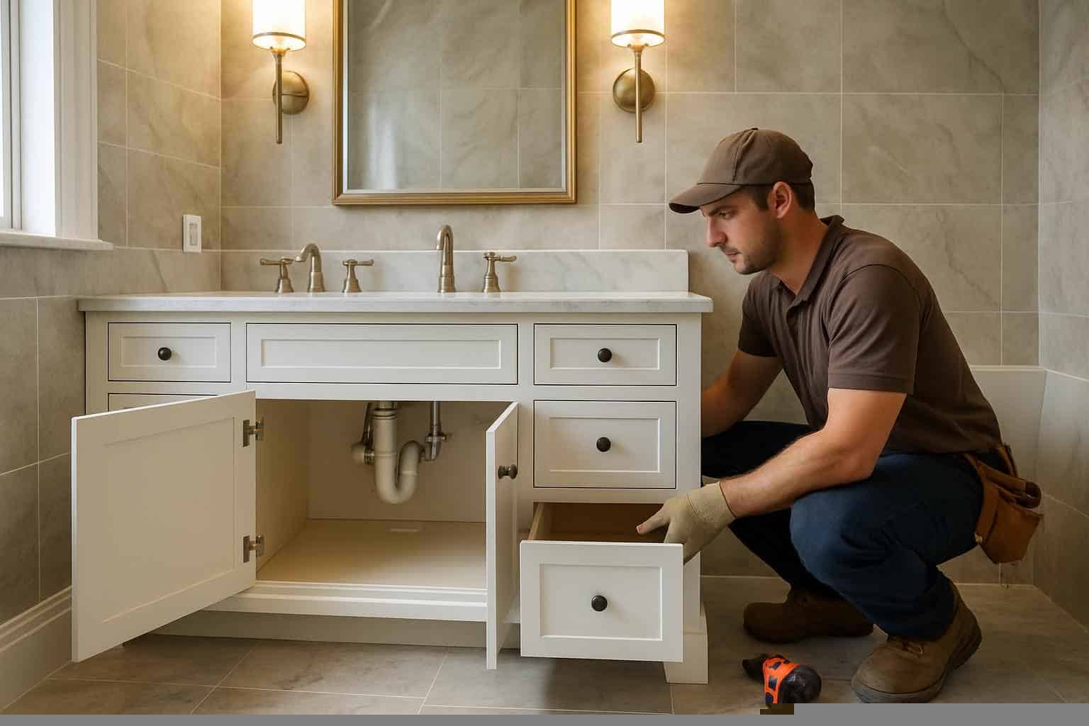 Bathroom Vanity Installation Service in Pontotoc TX
