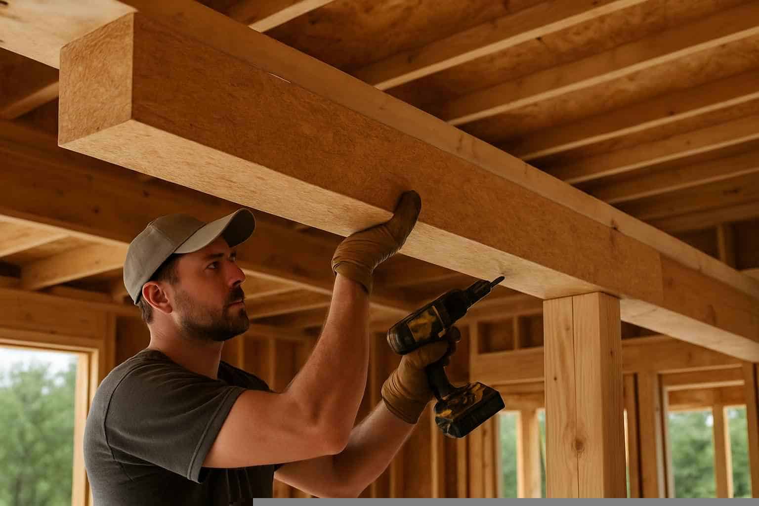 Framing Carpentry Contractor In Pipe Creek TX Beam LVL Installation Contractor in Pipe Creek TX