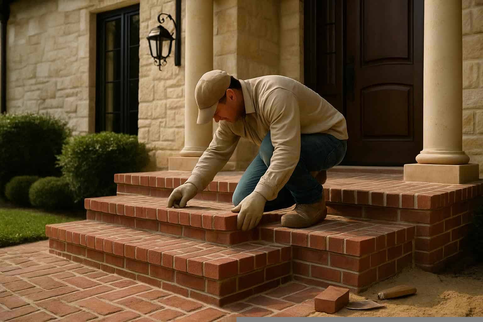 Brick Step Installer in Pontotoc TX