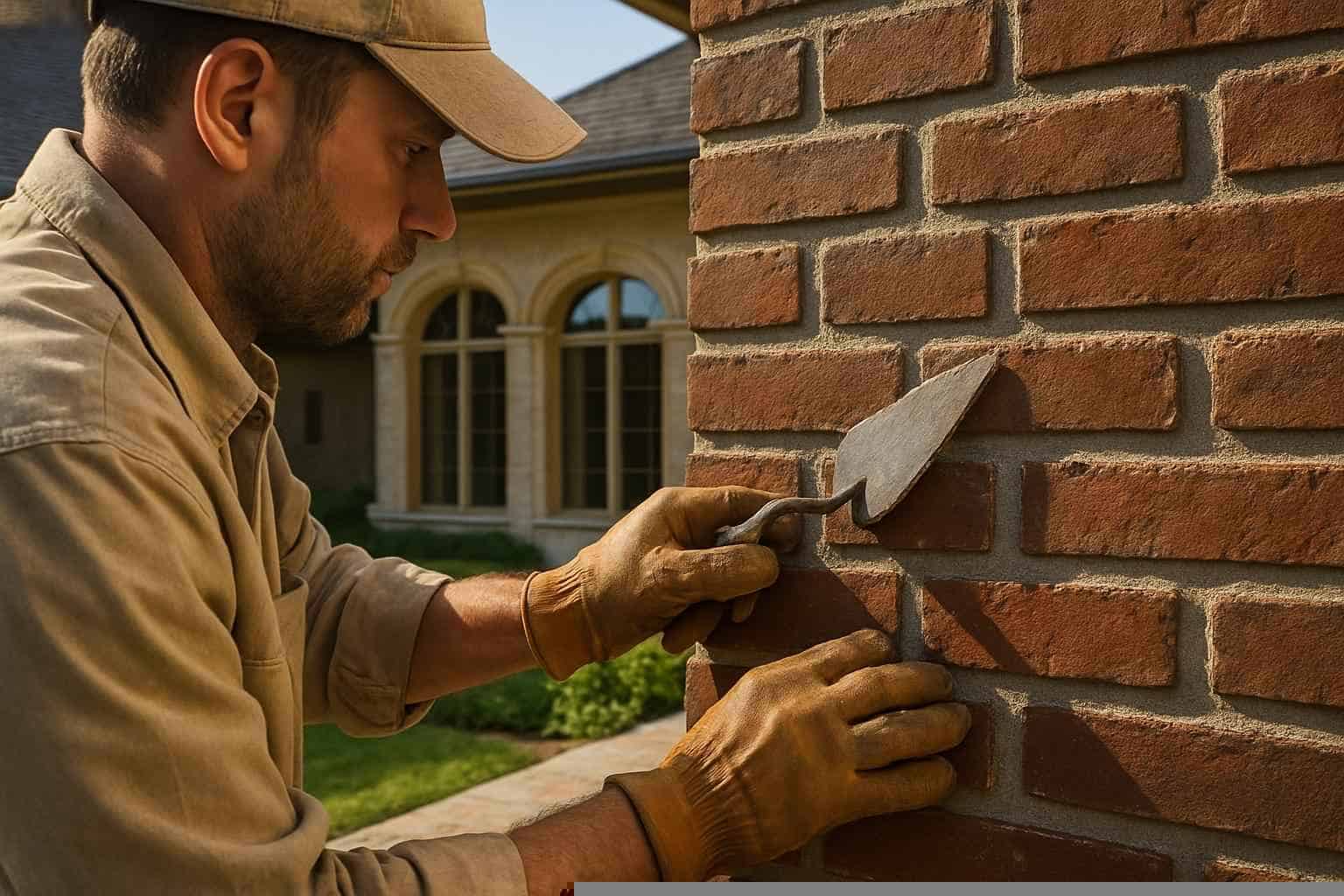 brick tuckpointing service in medina