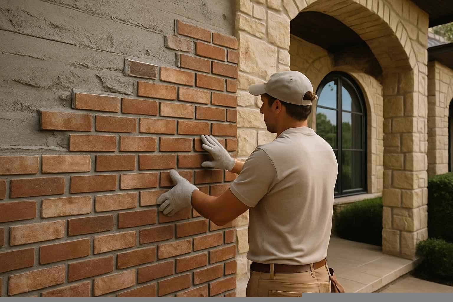 Brick Contractor In Horseshoe Bay TX Brick Veneer Installation Service in Horseshoe Bay TX