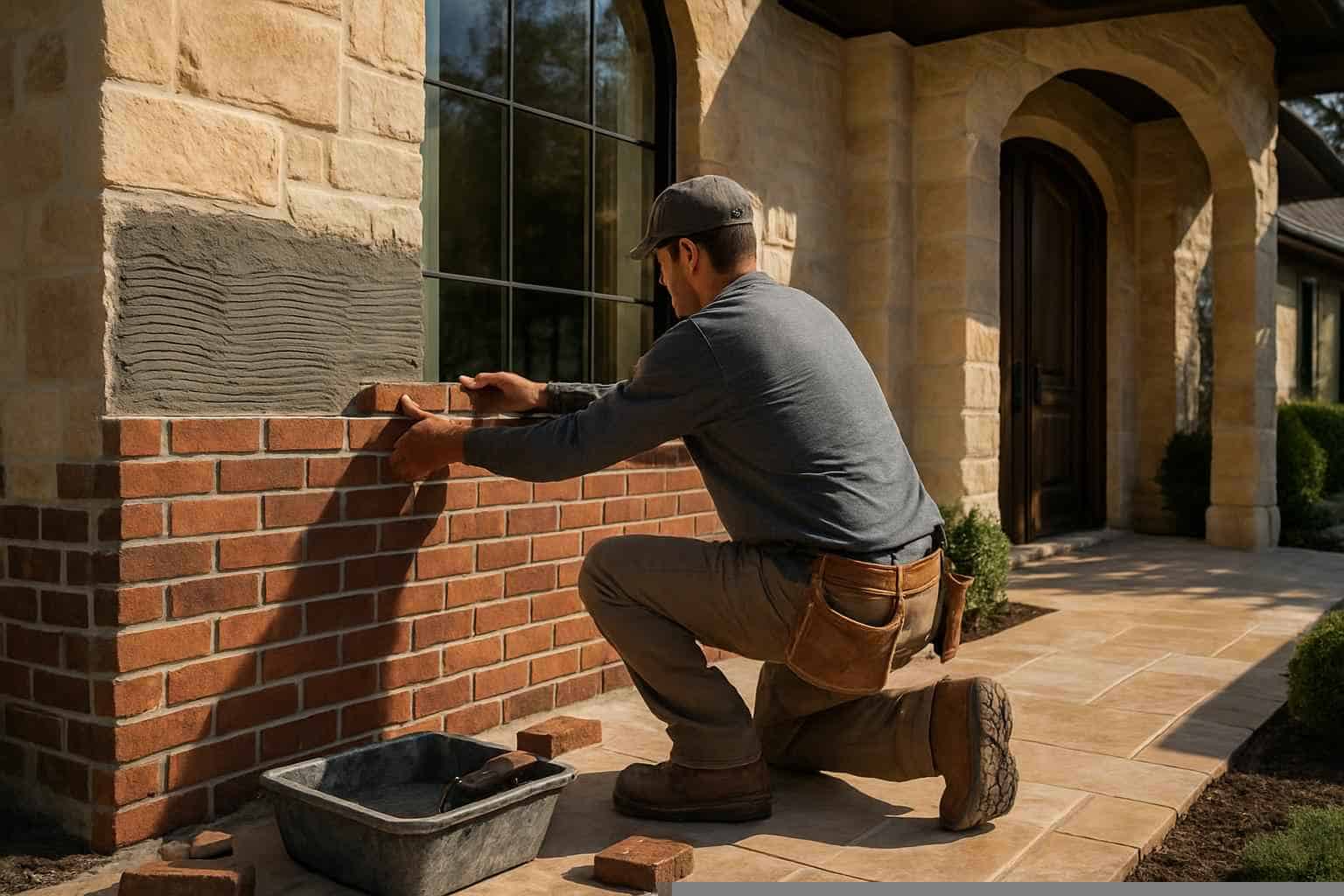 Brick Contractor In Pipe Creek TX Brick Veneer Installation Service in Pipe Creek TX