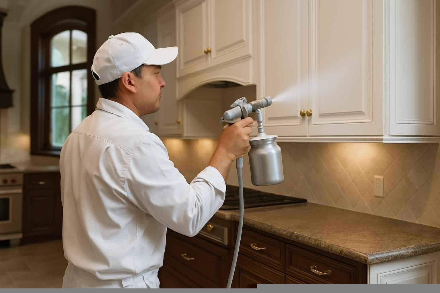 Cabinet Painting Service in Pipe Creek TX