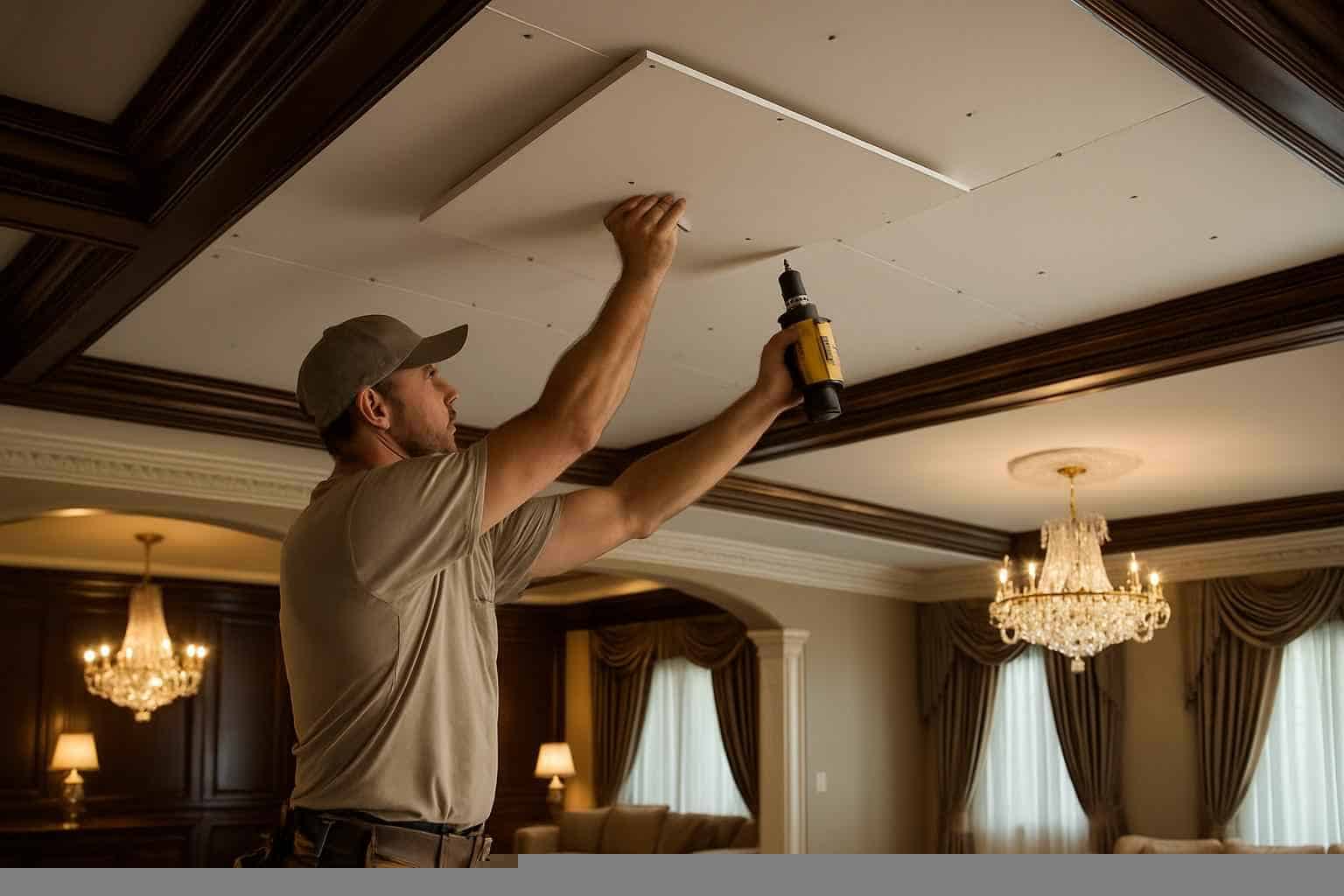 Drywall Installation Contractor In Cottonwood Shores TX Ceiling Drywall Installation in Cottonwood Shores TX