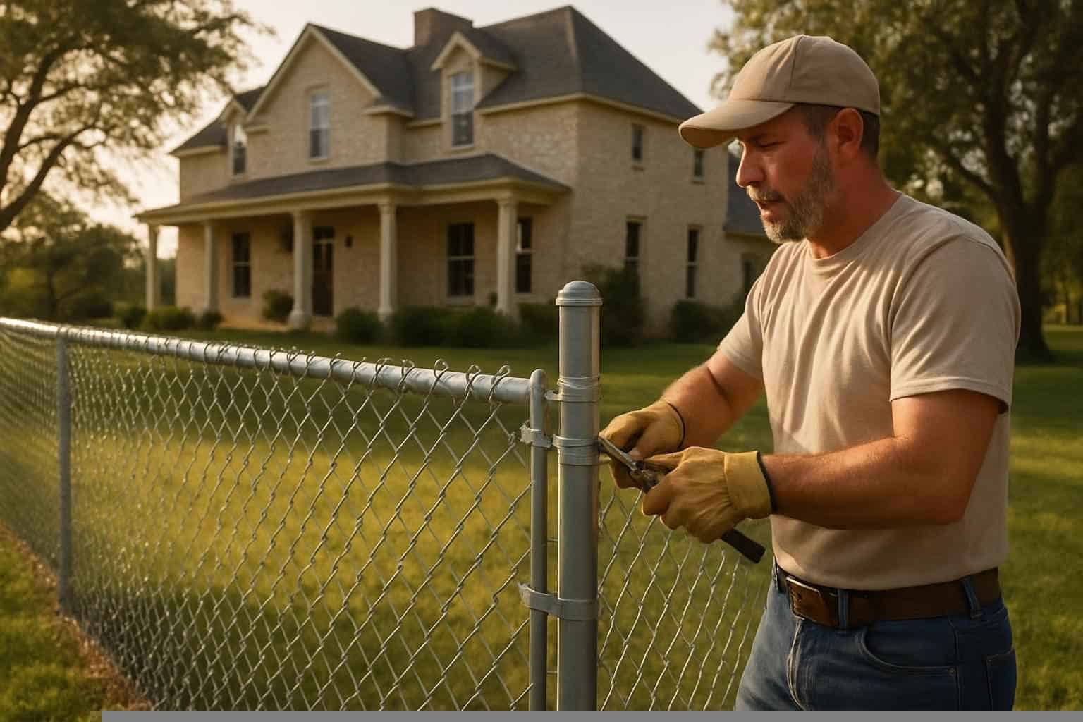 Chain Link Fence Installer in Mason TX