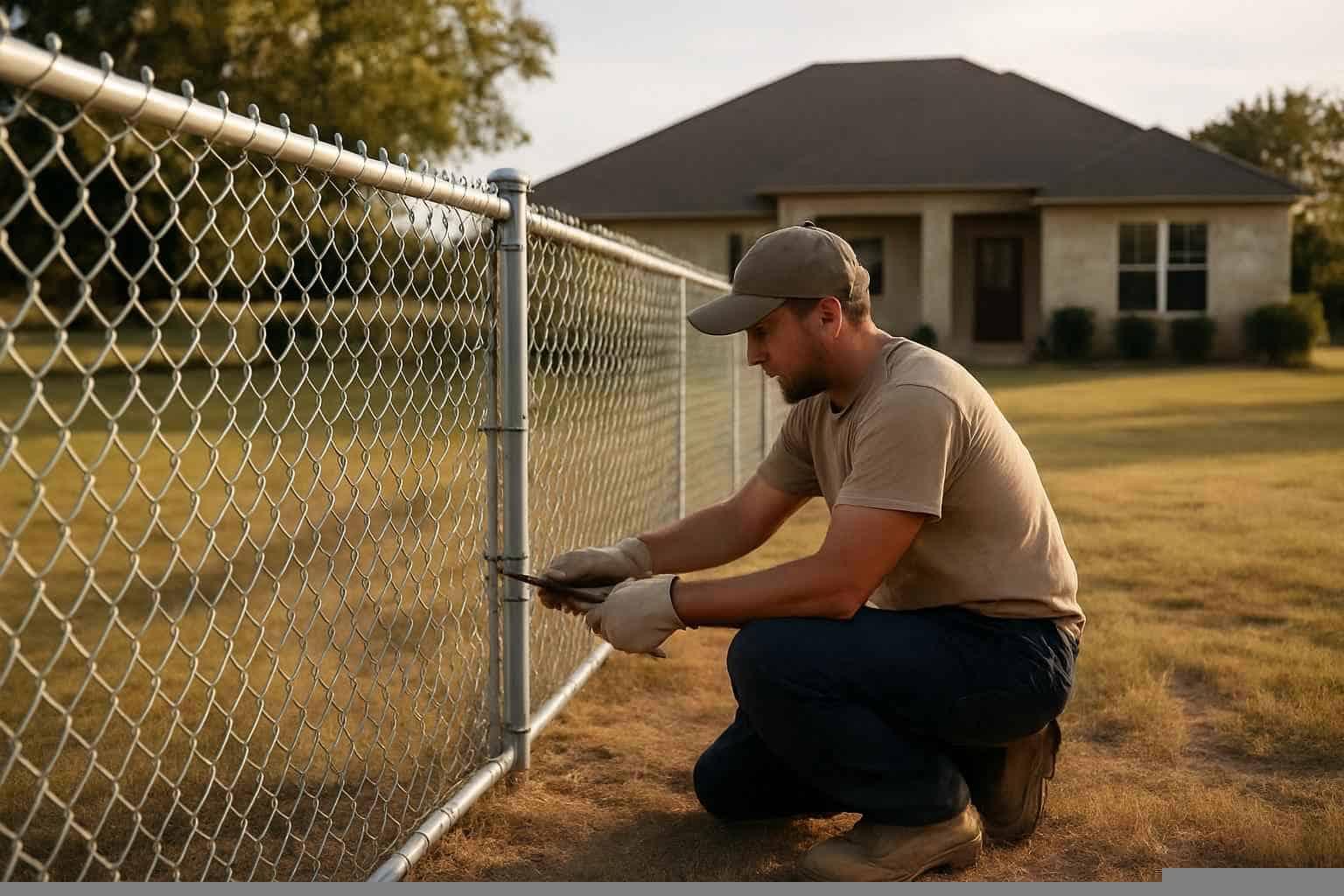 Fence Installation Contractor In Pontotoc TX Chain Link Fence Installer in Pontotoc TX