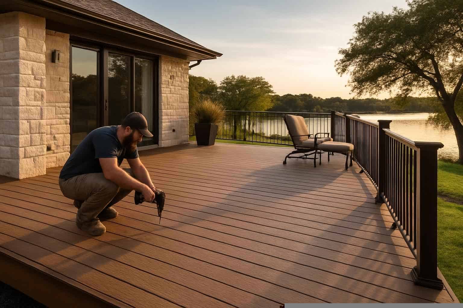 Deck Construction Contractor In Cottonwood Shores TX Composite Deck Builder in Cottonwood Shores TX