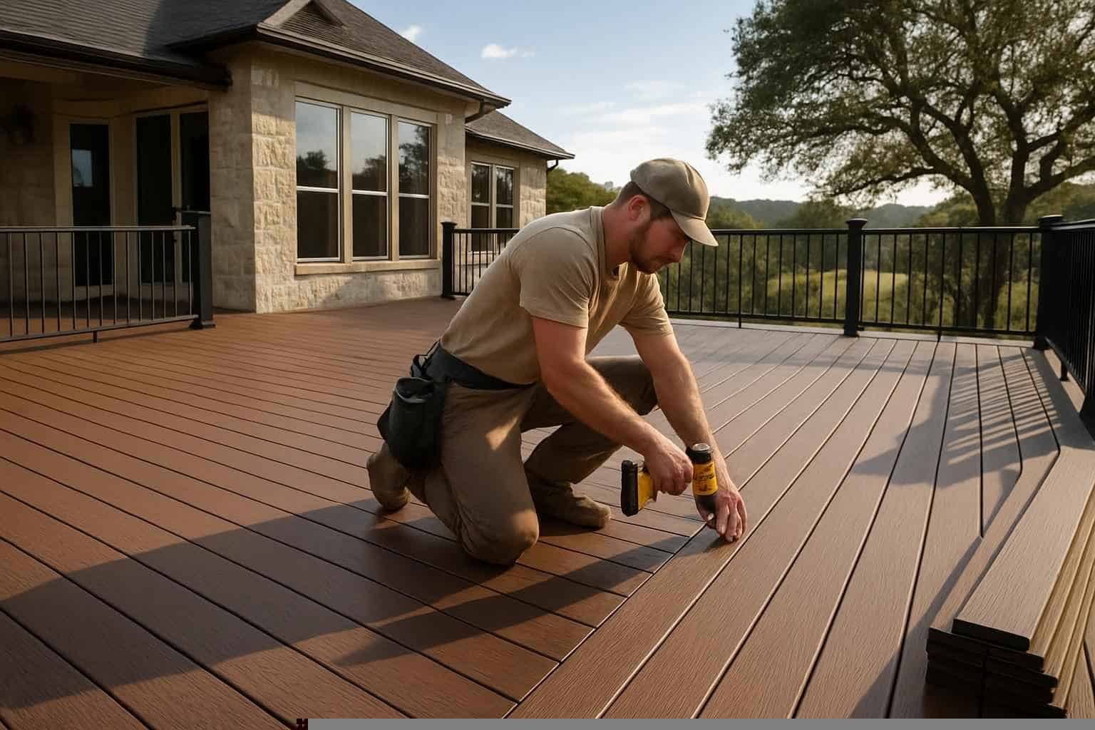 composite deck builder in pipe creek